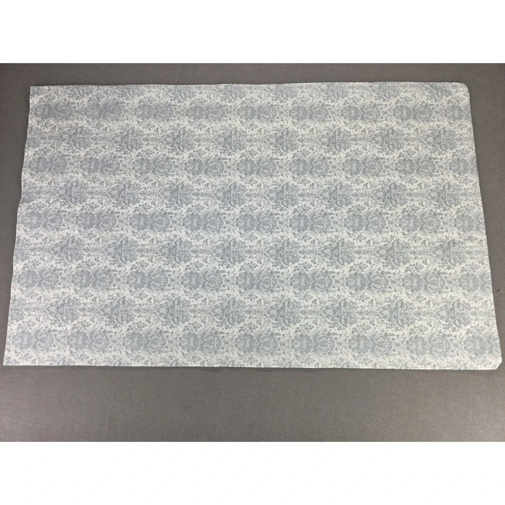 Lauren Ralph Lauren Pillow Case ONE 100% Cotton Made In Bahrain Pale Blue Floral